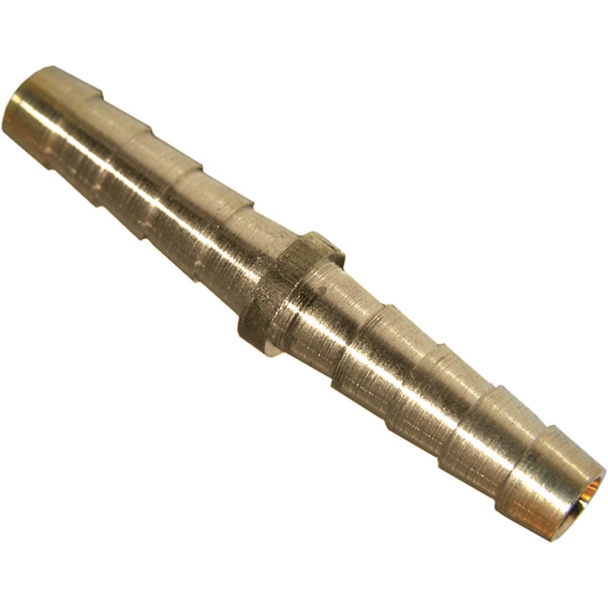 Lasco 3/16 In. Brass Hose Barb Coupling