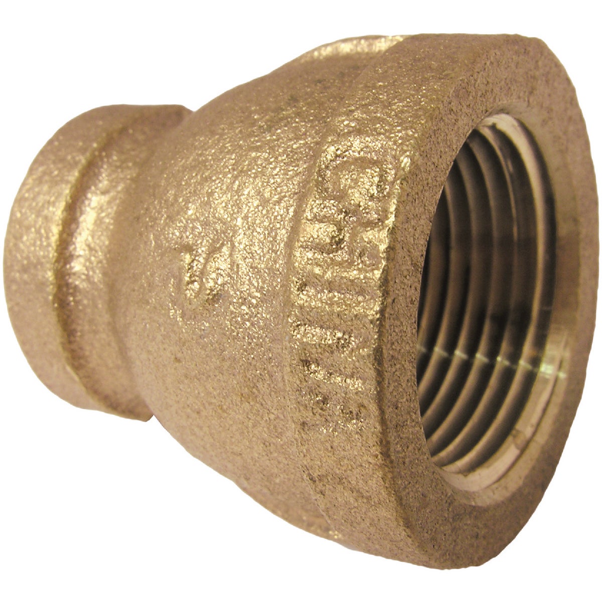 Lasco 3/4 In. FPT x 3/8 In. FPT Red Brass Reducing Bell Coupling