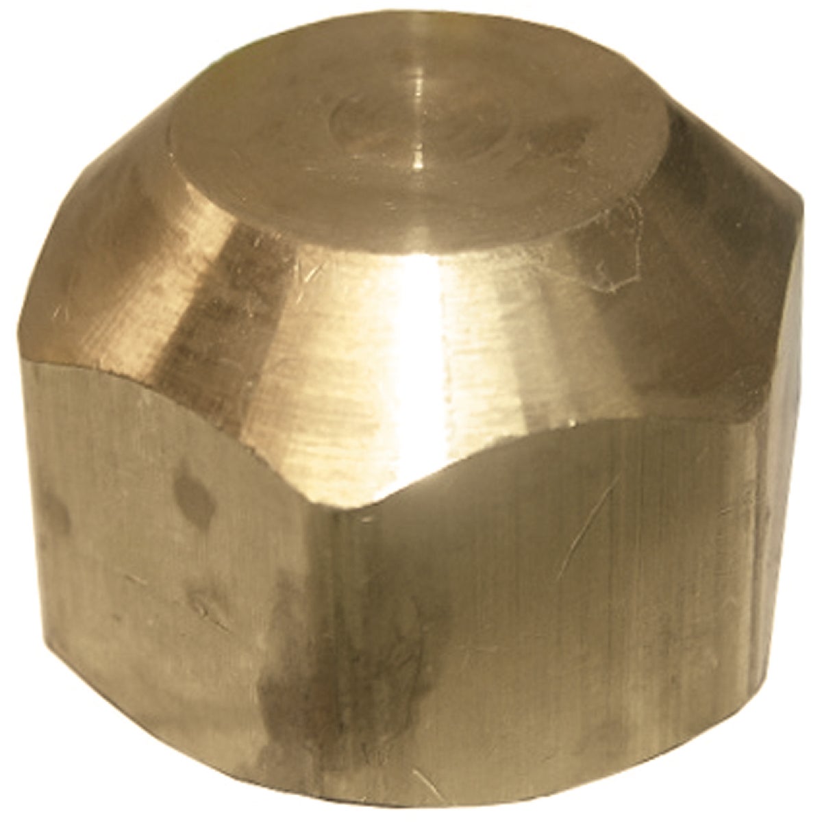 Lasco 3/8 In. Brass Flare Cap