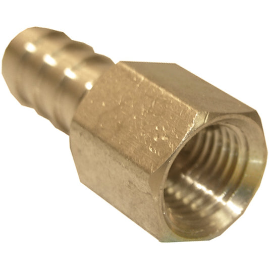 Lasco 1/4 In. FPT x 1/4 In. Brass Hose Barb Adapter