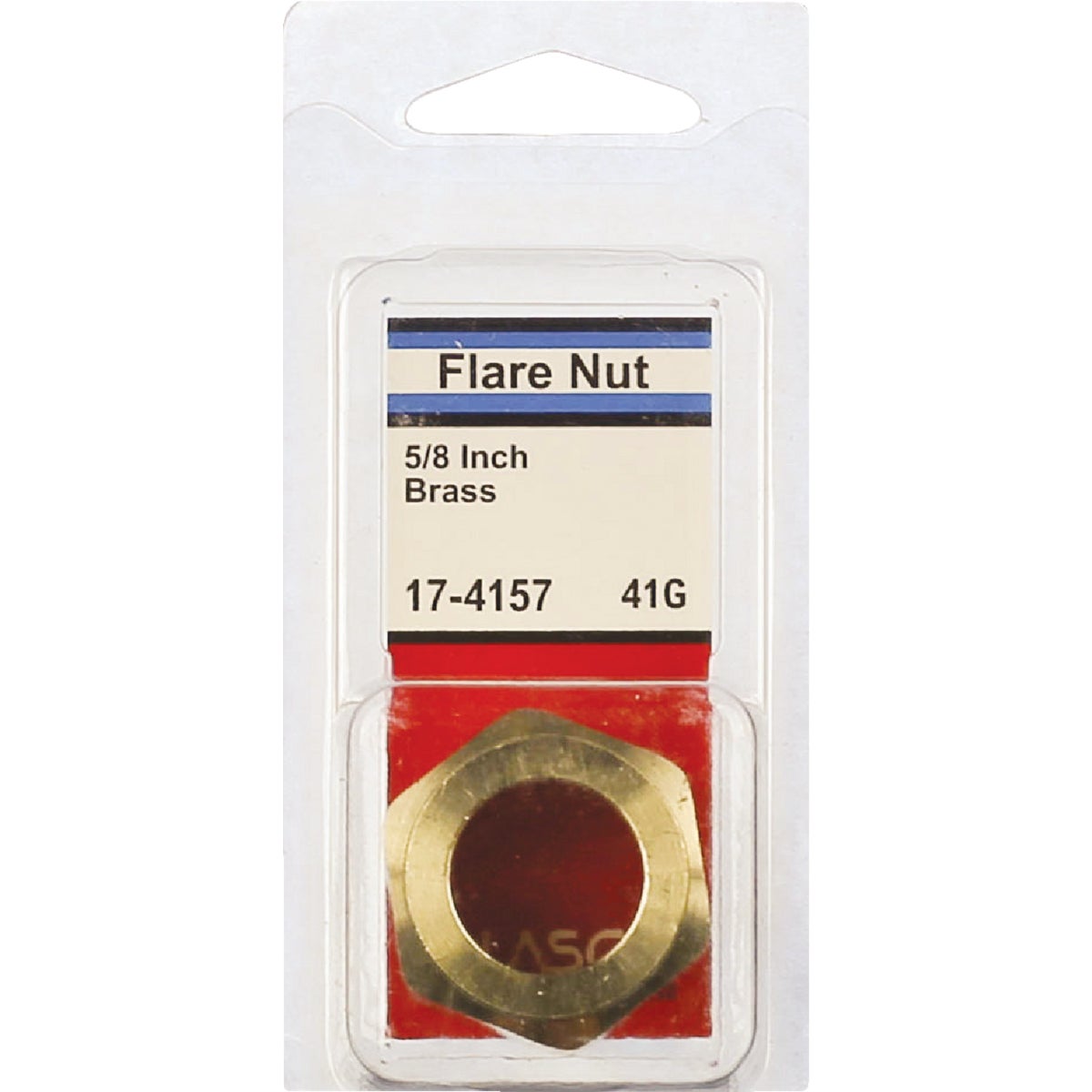 Lasco 5/8 In. Brass Flare Nut