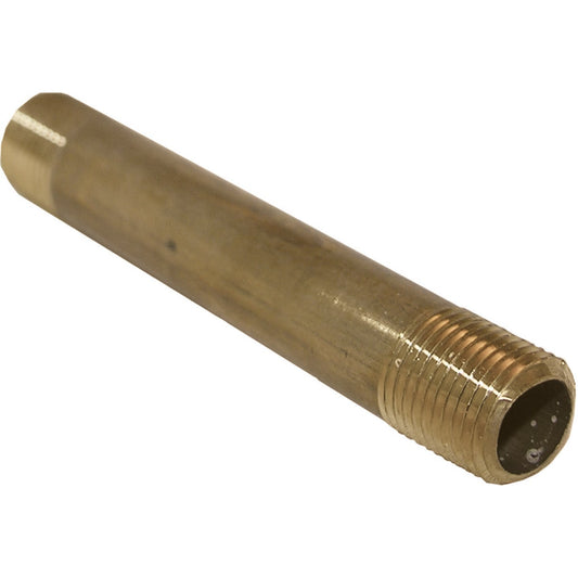 Lasco 1/8 In. x 2-1/2 In. Brass Nipple