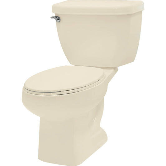 Cato Terra Bone Elongated Bowl 1.28 GPF Toilet-To-Go