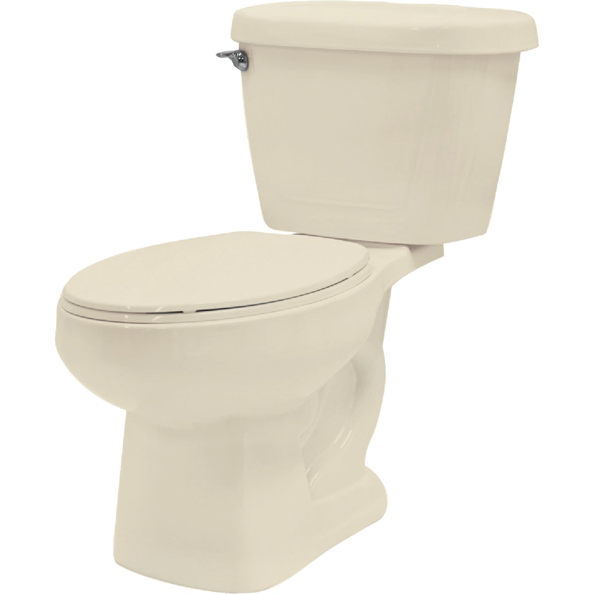 Cato Jazmin Bone Round Bowl 1.28 GPF Toilet-To-Go