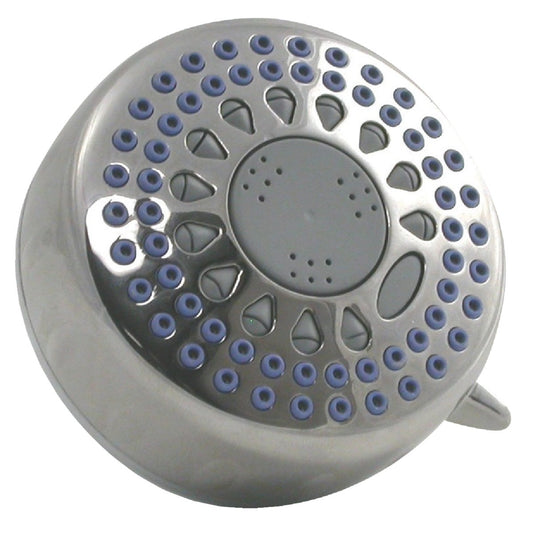 Waterpik PowerSpray+ 5-Spray 1.8 GPM Fixed Showerhead, Chrome