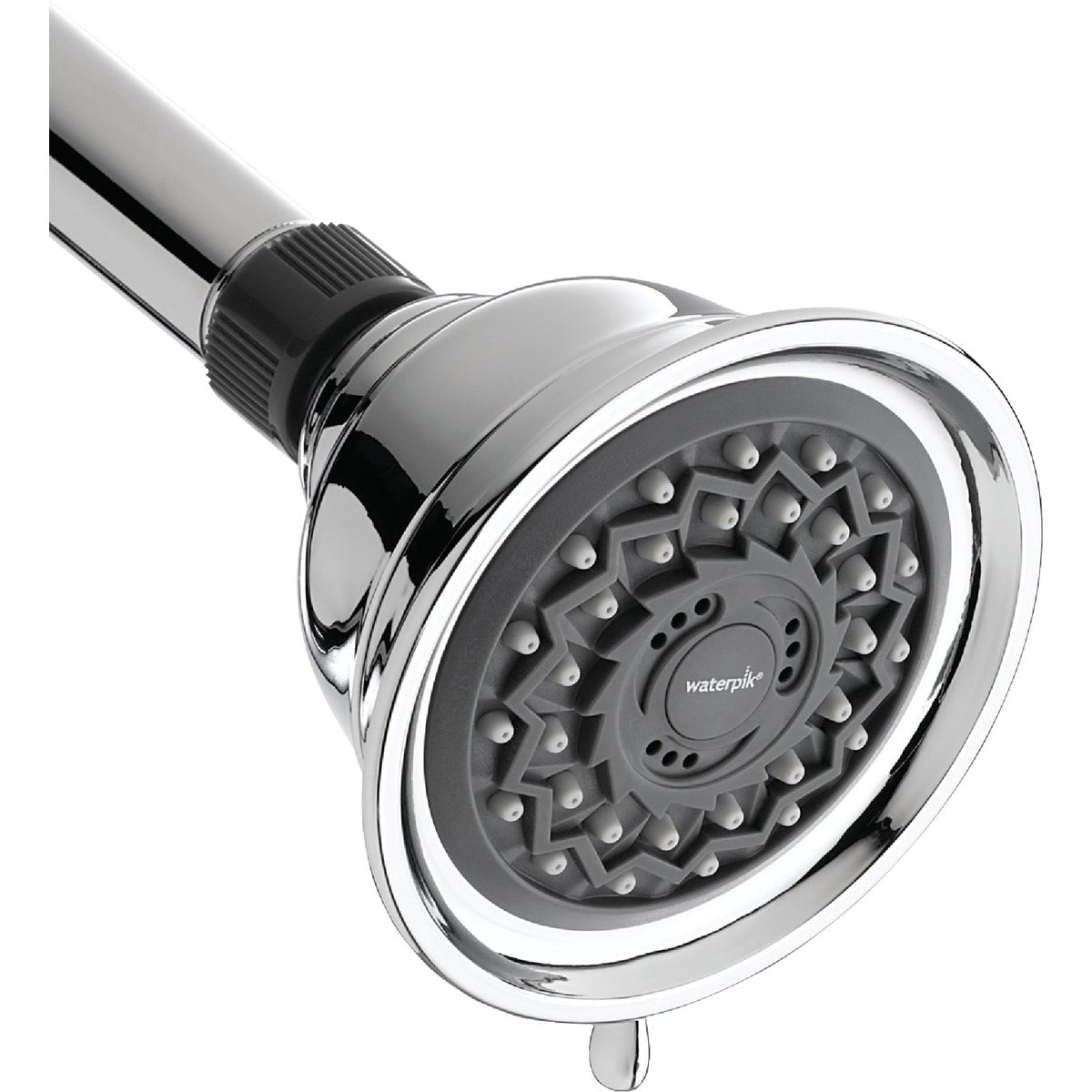 Waterpik PowerSpray 3-Spray 1.8 GPM Fixed Showerhead, Chrome