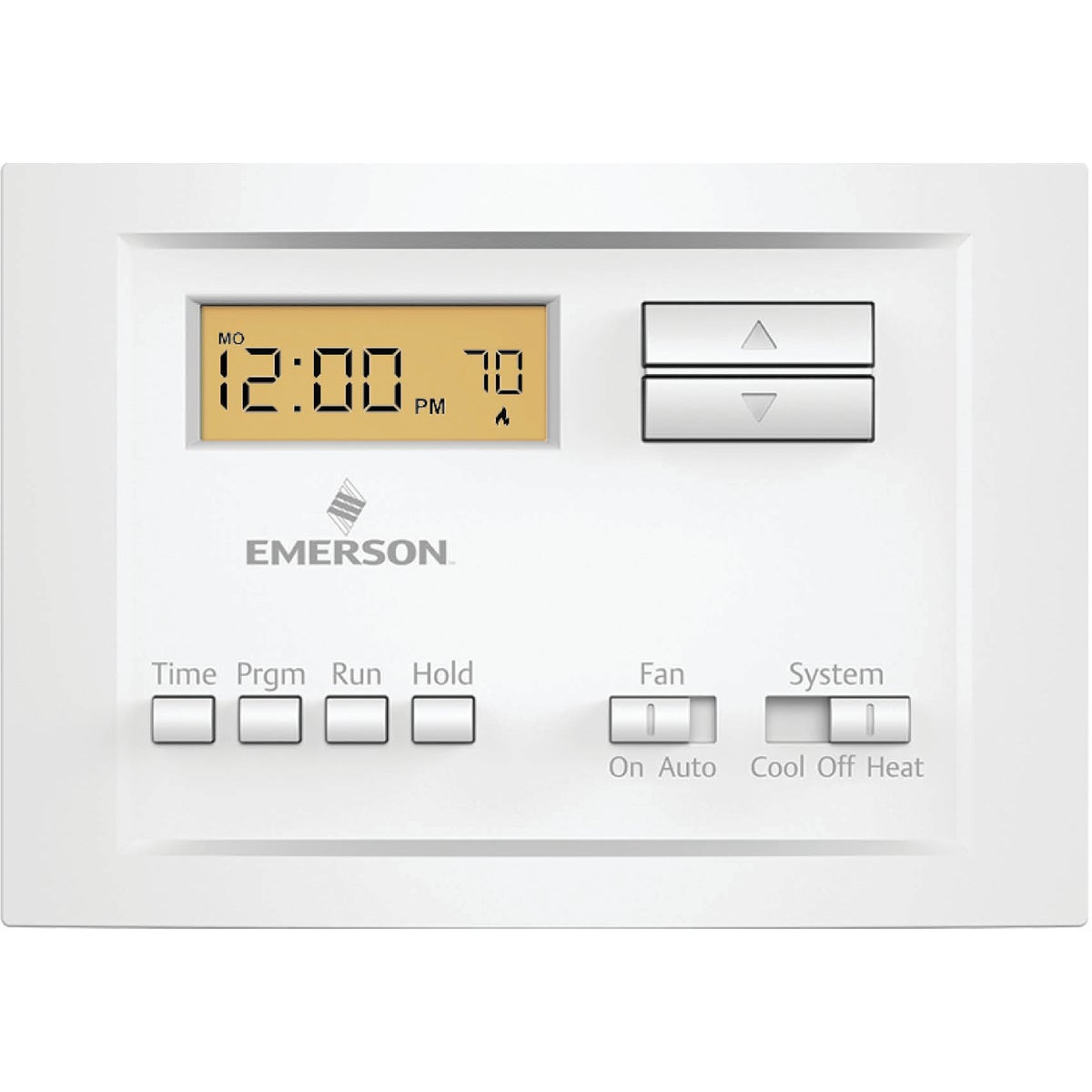 White Rodgers 5-2 Day Programmable White Digital Thermostat