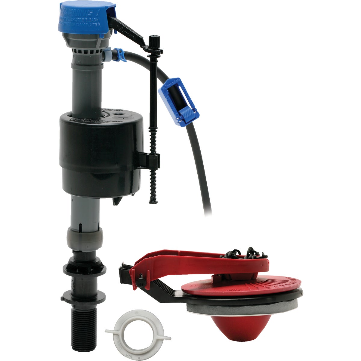 Fluidmaster PerforMAX Fill Valve & 2 In. Flush Valve Toilet Repair Kit