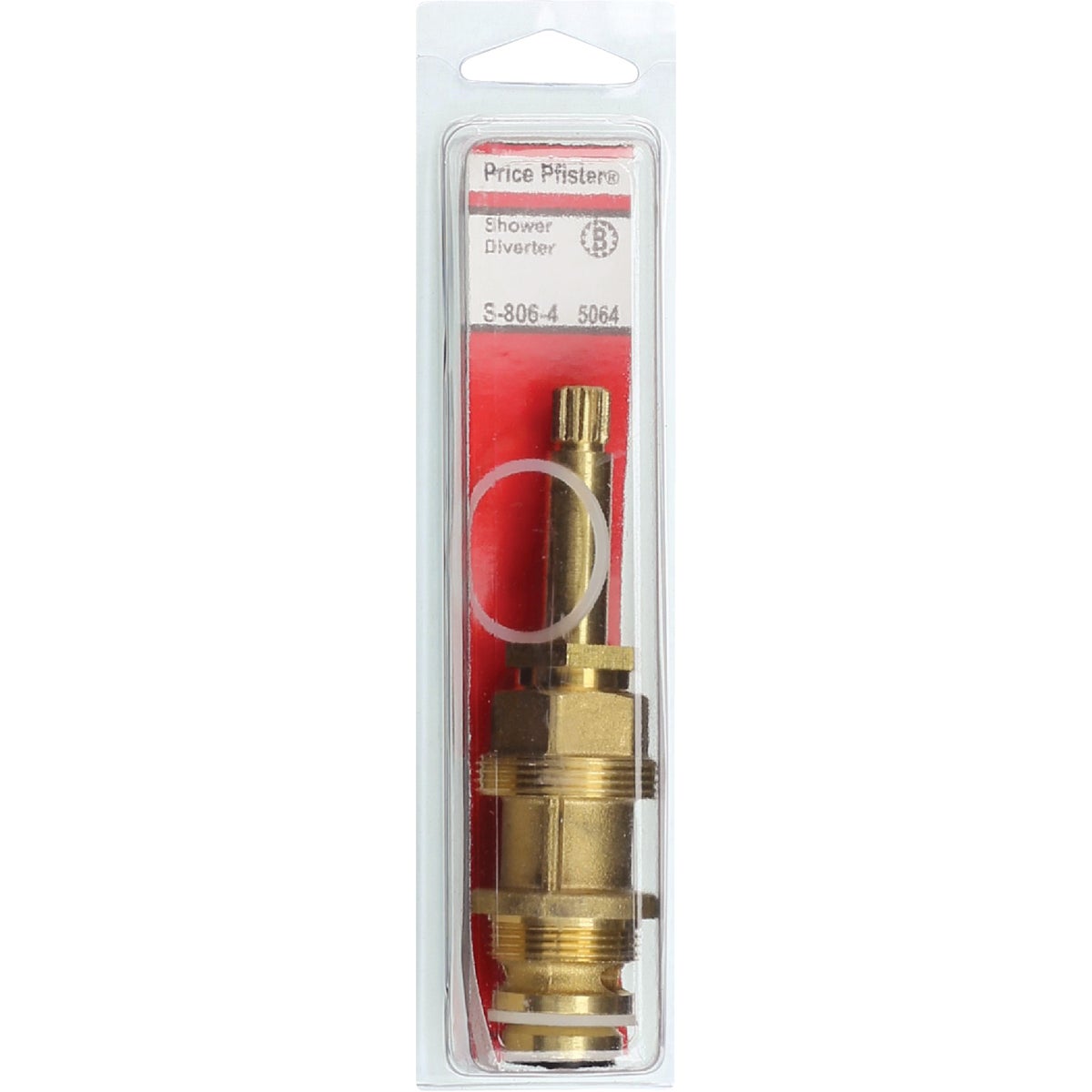 Lasco Price Pfister No. 5064 Hot/Cold Brass Bathtub Stem