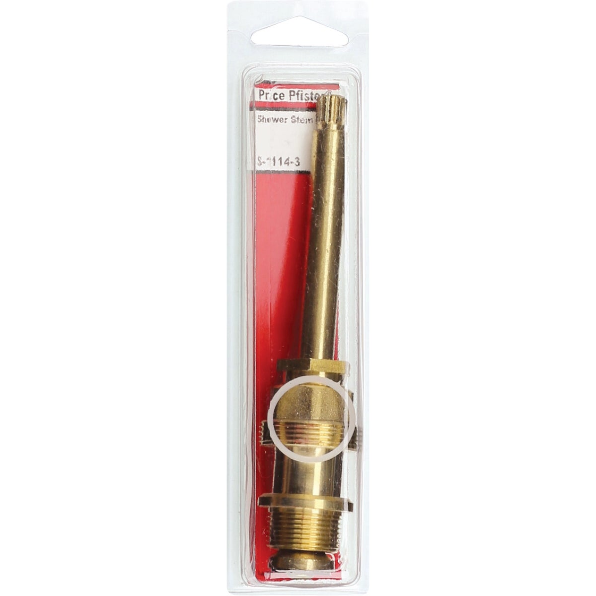 Lasco Price Pfister #6135 Hot/Cold Brass Bathtub Stem