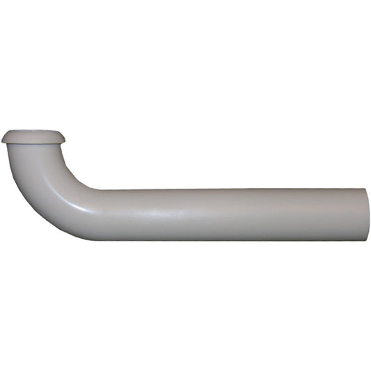 Lasco 1-1/4 In. OD x 7 In. White Plastic Wall Tube