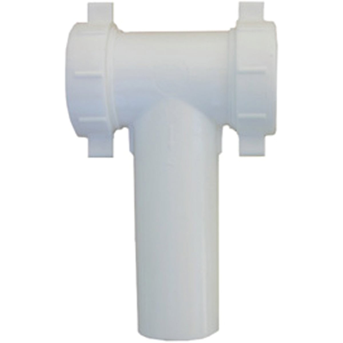 Lasco 1-1/2 In. OD White Plastic Tee