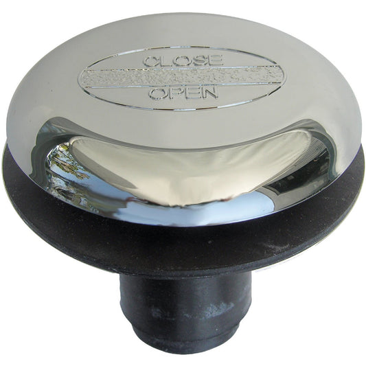 Lasco 3/8 In. x 1-3/4 In. Rapid Fit Tip Toe Bathtub Drain Stopper with Chrome Plated Finish