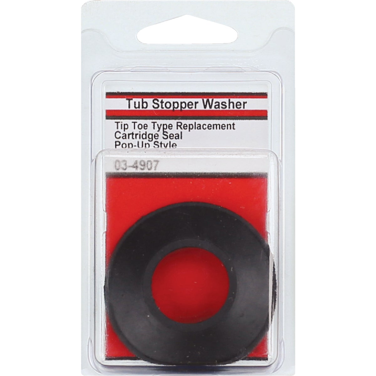 Lasco Rubber Bath Drain Stopper Gasket