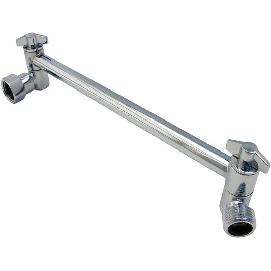 Lasco 10 In. Chrome All-Direction Shower Arm