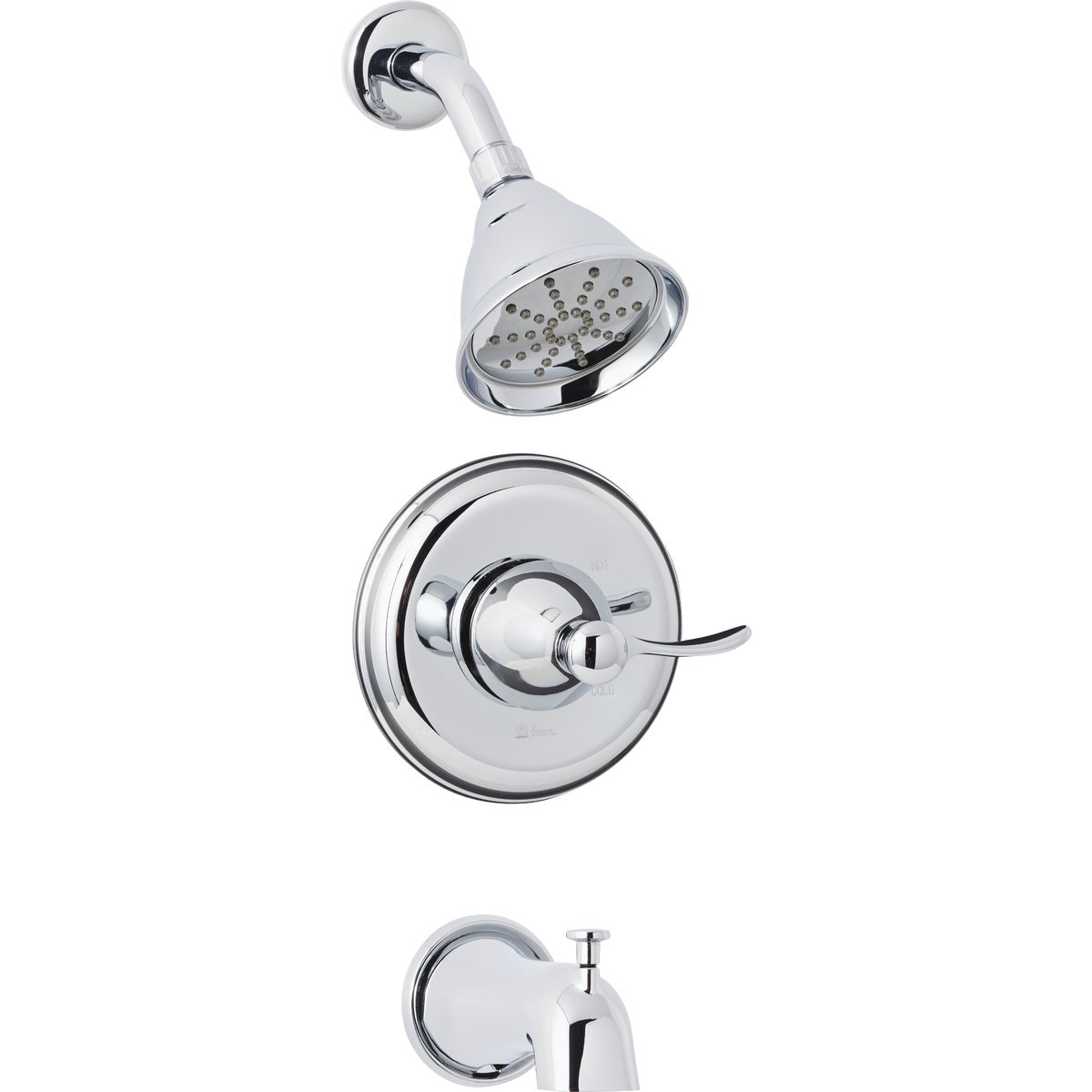 Home Impressions Polished Chrome Single-Handle Lever Tub & Shower Faucet