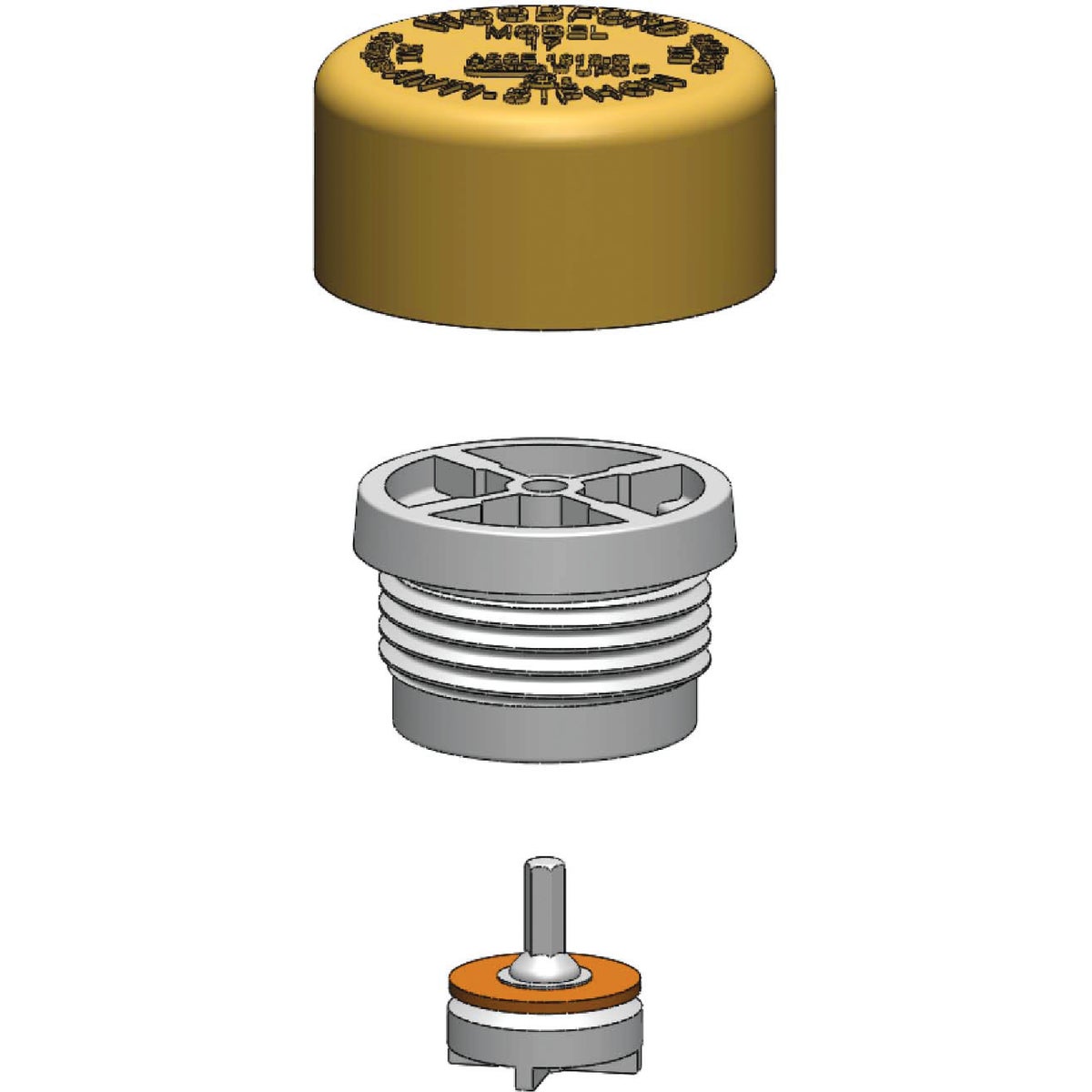 Woodford Model 17 Vacuum Breaker Float Kit (3-Piece)