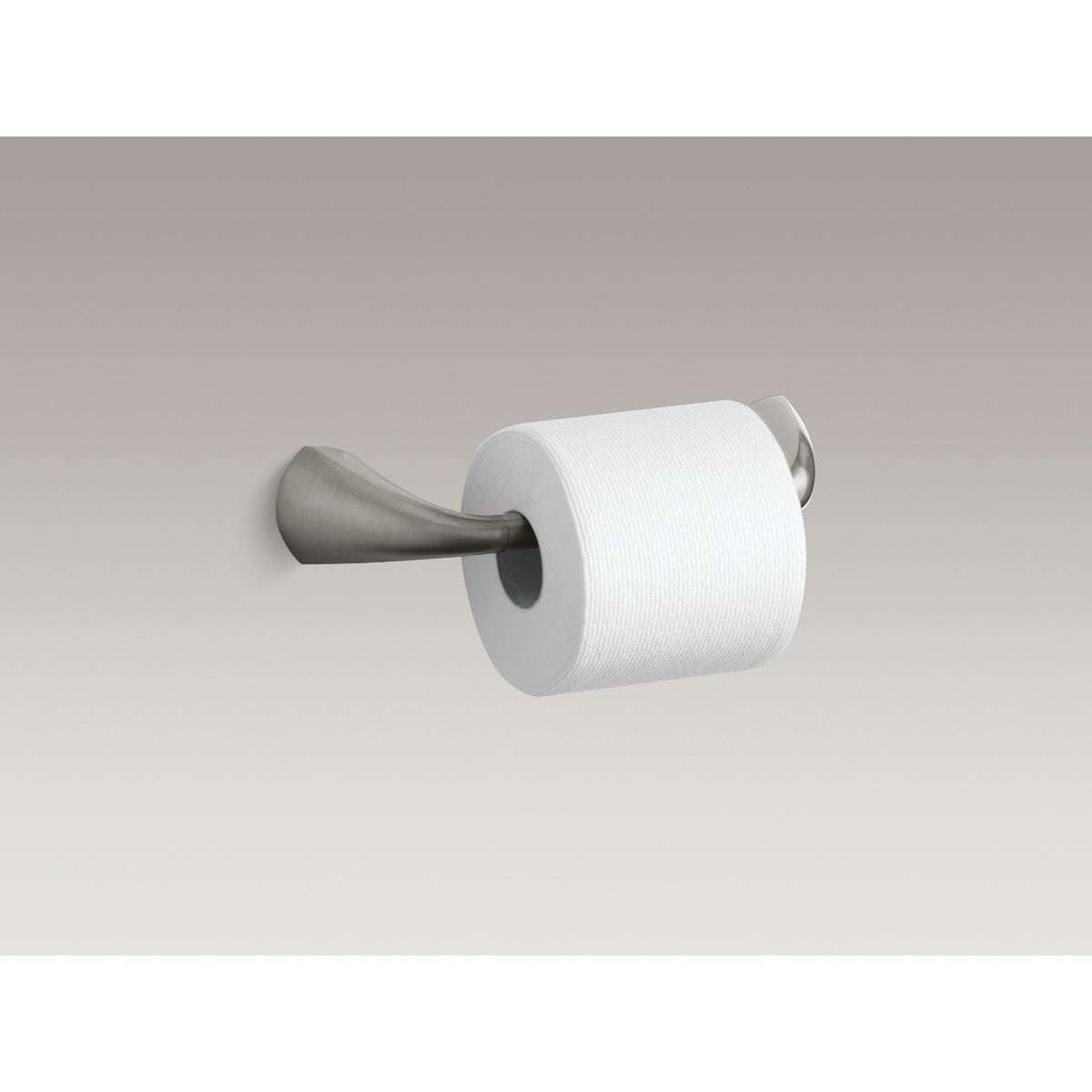 Kohler Mistos Brushed Nickel Wall Mount Toilet Paper Holder