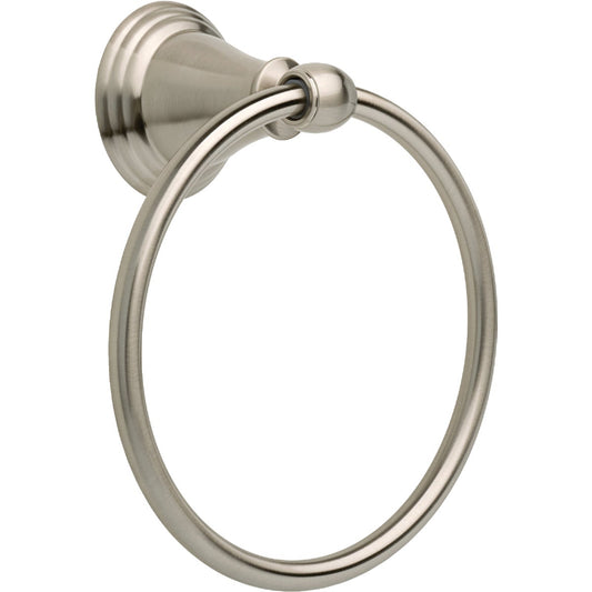 Delta Brushed Nickel Towel Ring