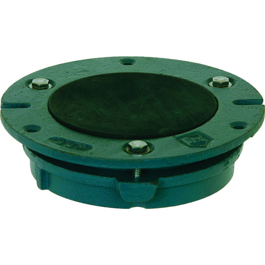 Sioux Chief 4 In. Green Cast-Iron Toilet Flange