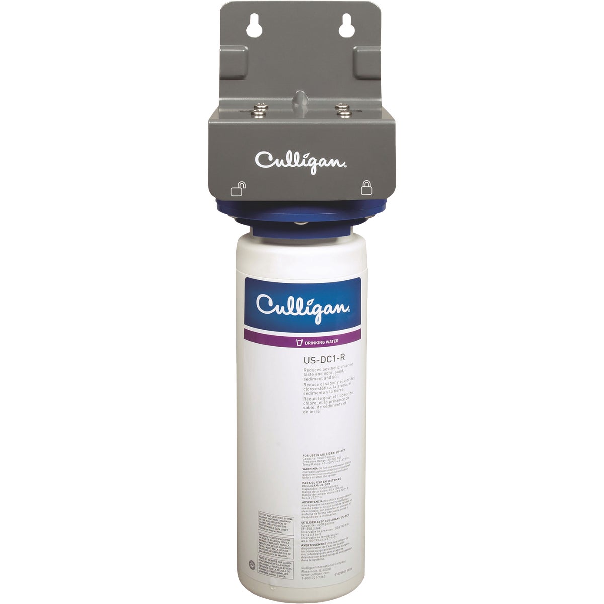 Culligan US-DC-1 Direct Connect Easy-Change Under Sink Water Filter