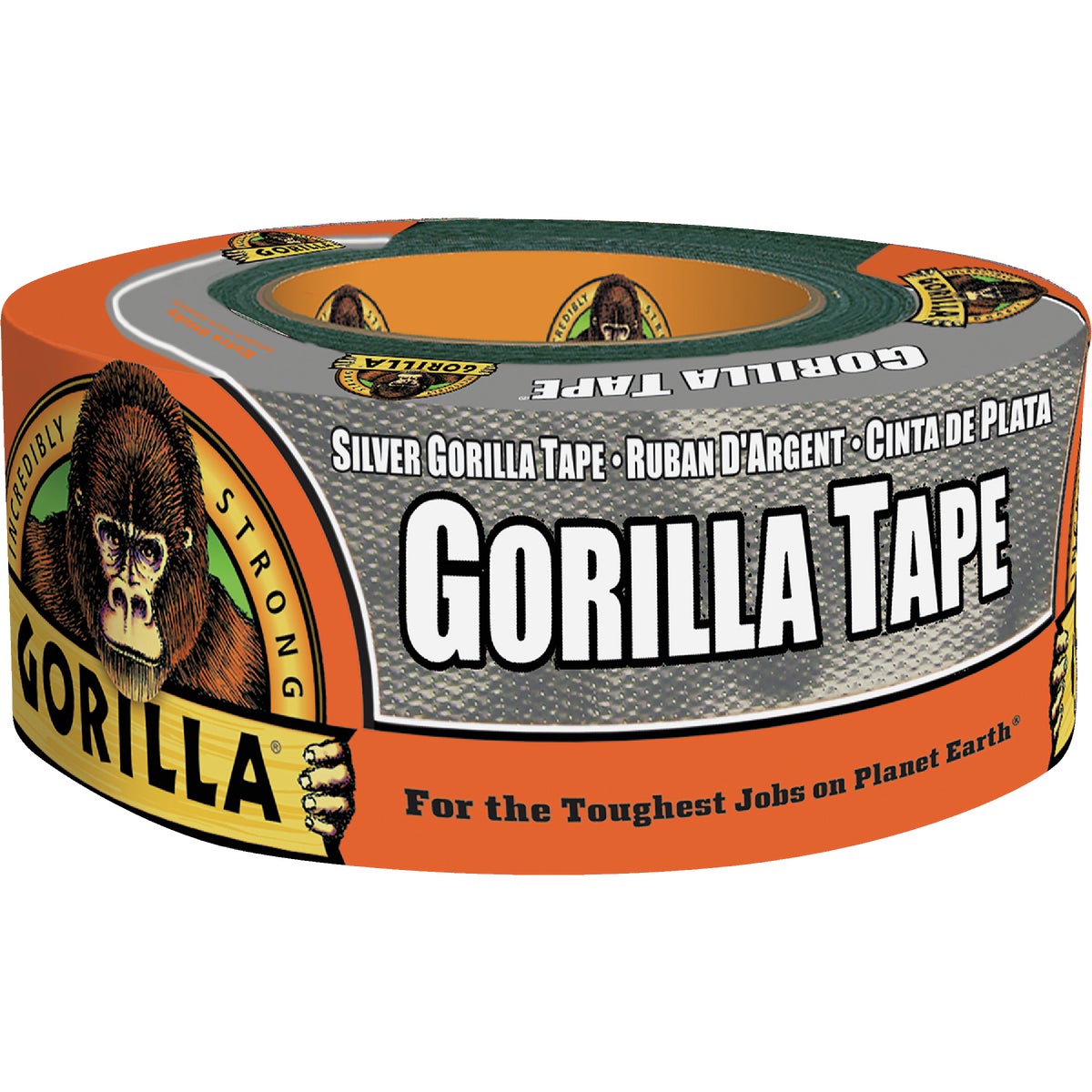 Gorilla 1.88 In. x 10 Yd. Heavy-Duty Duct Tape, Silver