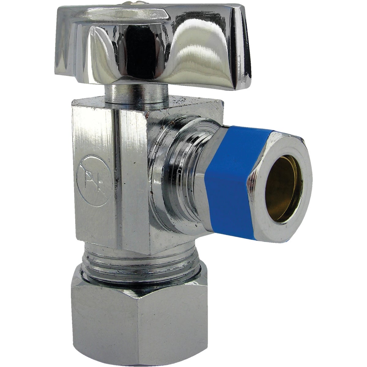 Lasco 5/8 In. C x 3/8 In. C 1/4 Turn Angle Valve