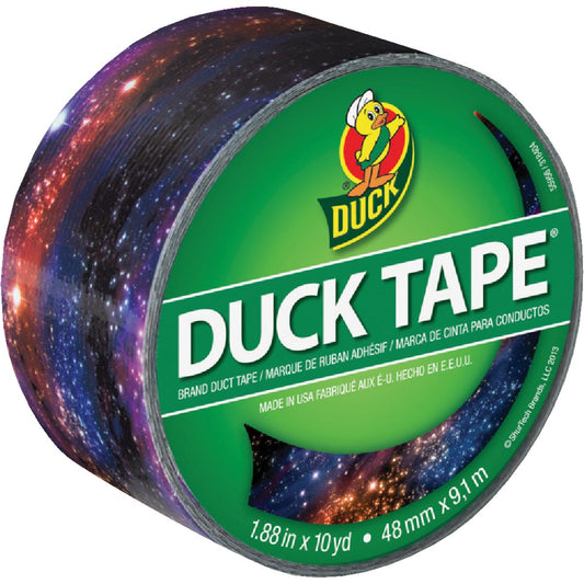 Duck Tape 1.88 In. x 10 Yd. Printed Duct Tape, Galaxy