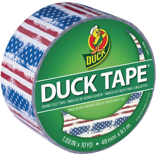 Duck Tape 1.88 In. x 10 Yd. Printed Duct Tape, Americana