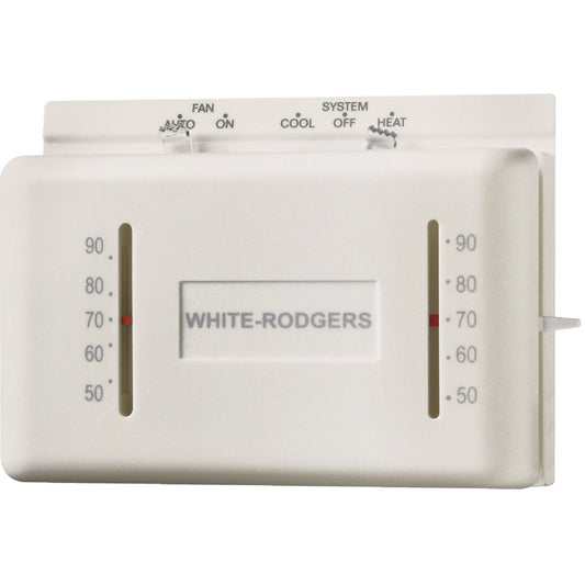 White Rodgers 24V Off-White Mechanical Thermostat