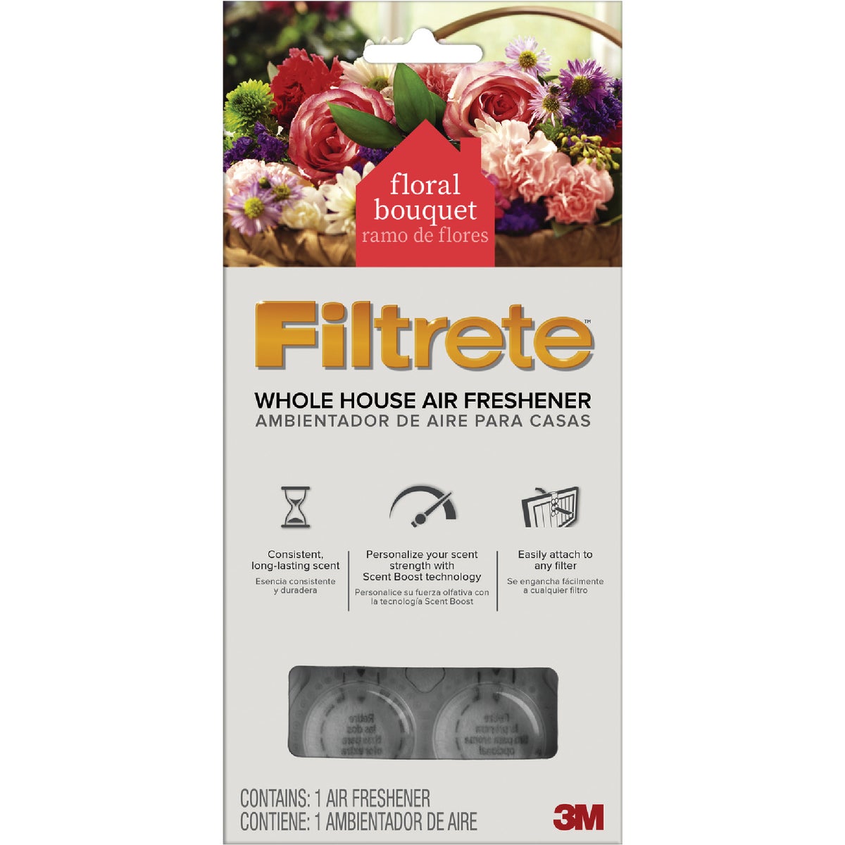 Filtrete Furnace Air Freshener, Floral Bouquet Scent