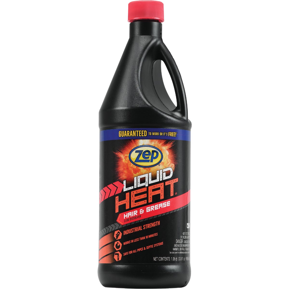 Zep 34 Oz. Liquid Heat Drain Opener & Cleaner