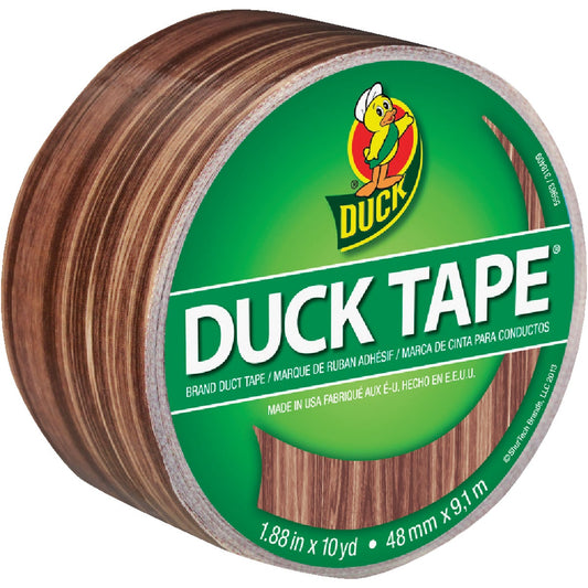 Duck Tape 1.88 In. x 10 Yd. Printed Duct Tape, Wood Grain