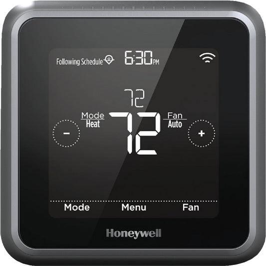 Honeywell Lyric T5 WiFi 7-Day Programmable Black Digital Thermostat