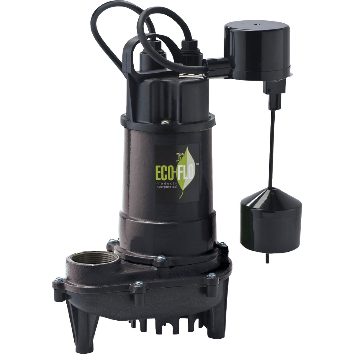 ECO-FLO 1/2 HP Submersible Cast Iron Sump Pump