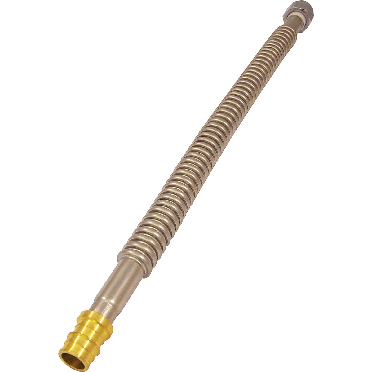 Conbraco 3/4 In. Brass Expansion Barb x 3/4 In. FNPT x 18 In. L WHC Stainless Steel Type A PEX Water Heater Connector