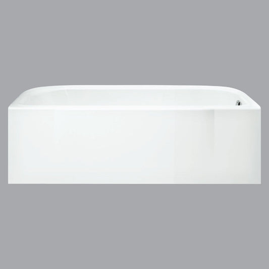 Sterling Accord 60 In. L x 30 In. W x 15 In. D Right Drain Bathtub in White