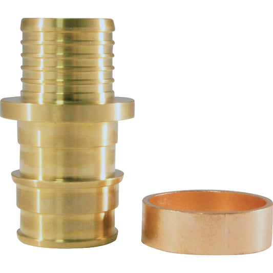 Apollo Retail PEX-A 1/2 In. x 1/2 In. Brass PEX Coupling