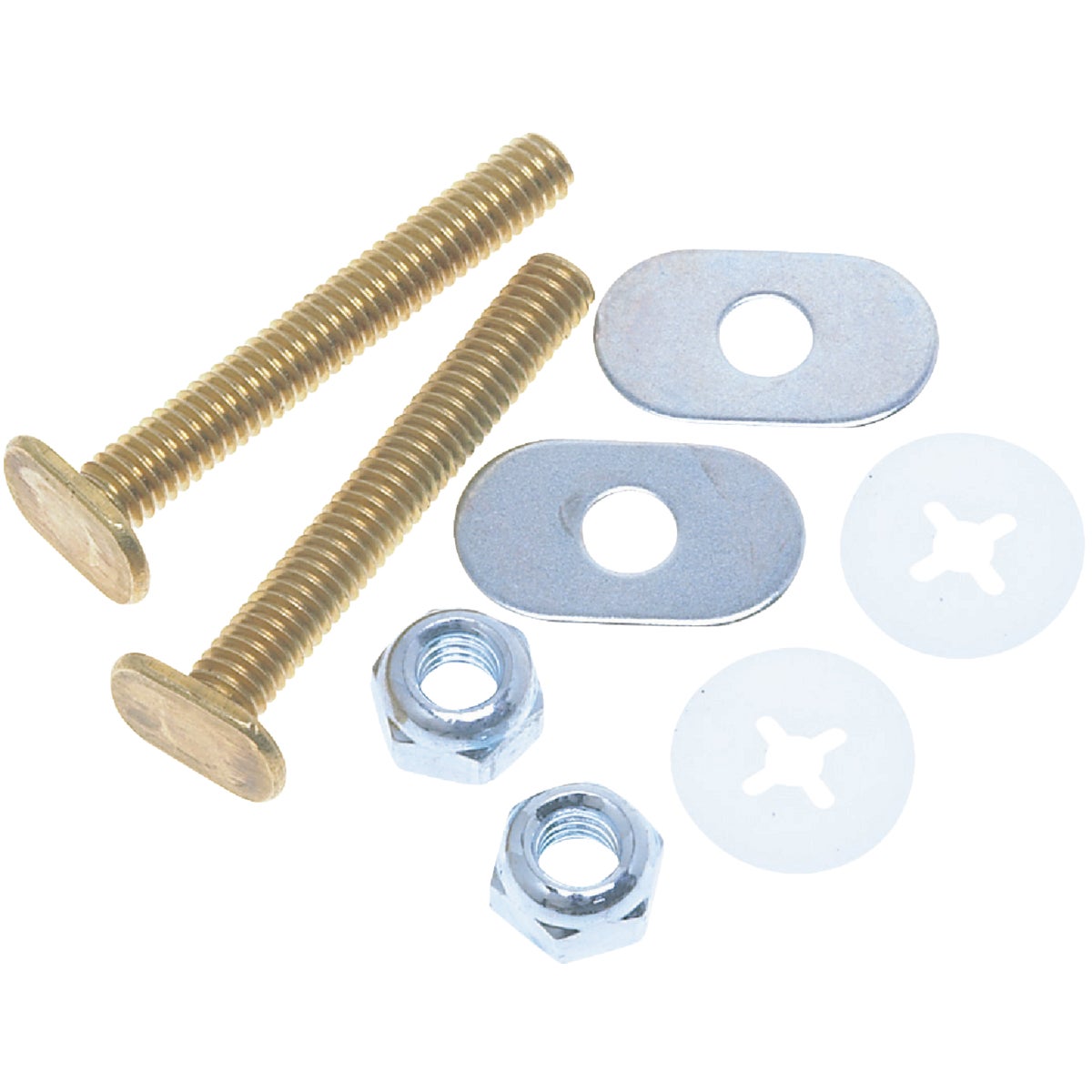 Do it 5/16 In. Brass Toilet Bolt Set