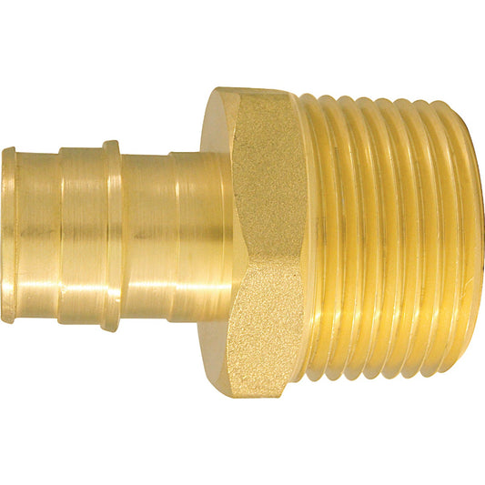 Apollo Retail 3/4 In. PEX A x 1 In. MIP Brass PEX Adapter