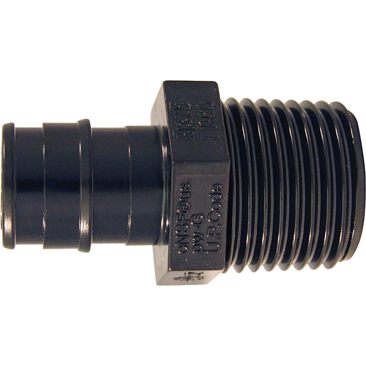 Apollo Retail 1/2 In. PEX A x 1/2 In. MIP Adapter Poly-Alloy PEX Adapter