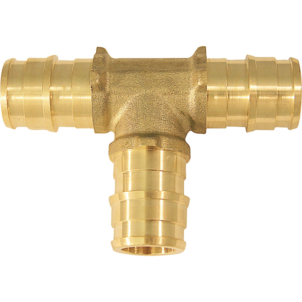 Apollo Retail 1/2 In. x 1/2 In. x 1/2 In. Barb Brass PEX Tee