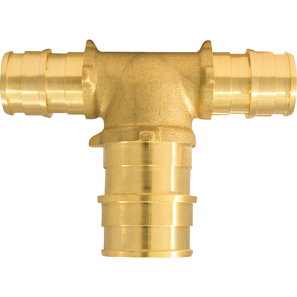 Apollo Retail 1/2 In. x 1/2 In. x 3/4 In. Barb Brass PEX Tee