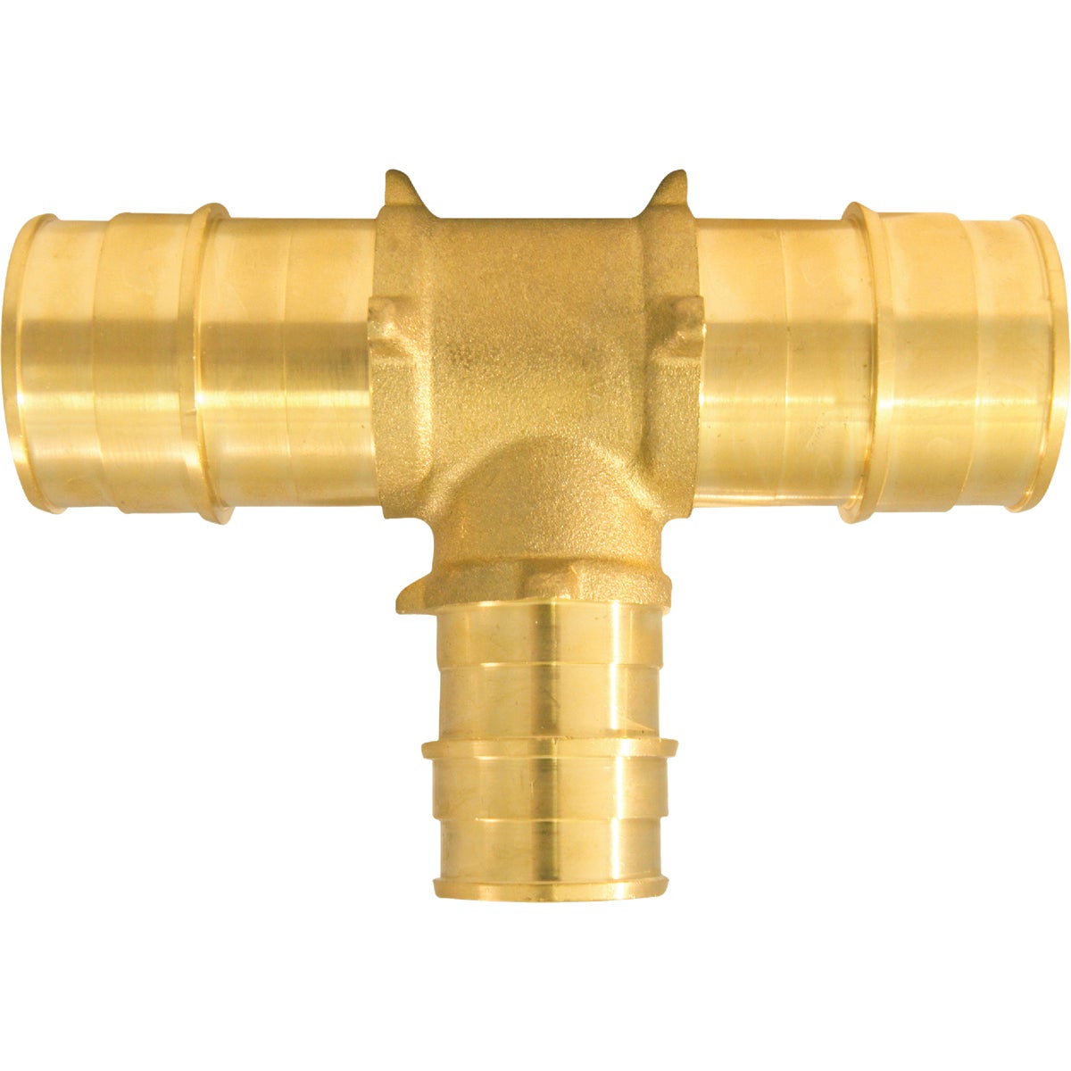 Apollo Retail 1 In. x 1 In. x 3/4 In. Barb Brass PEX Tee