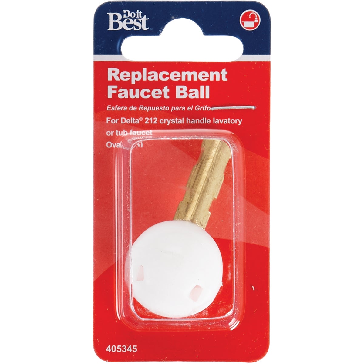 Do it Metal Ball Replacement for Delta 212 Crystal Handle/Peerless