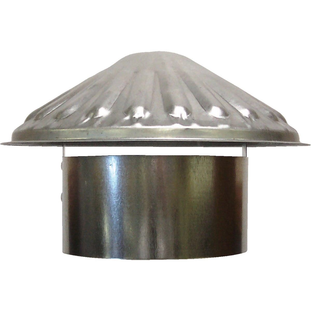 S & K Galvanized Steel 5 In. x 9-1/2 In. Vent Pipe Cap