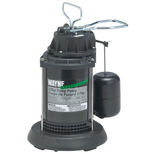 Wayne SPF Series 1/2 HP 115V Submersible Sump Pump