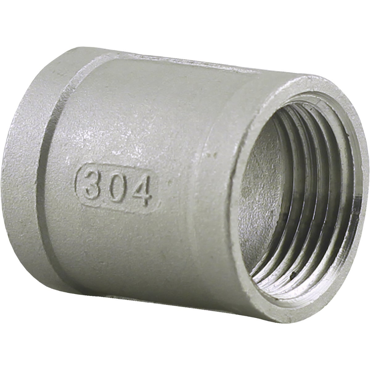 PLUMB-EEZE 1/4 In. FIP Stainless Steel Coupling