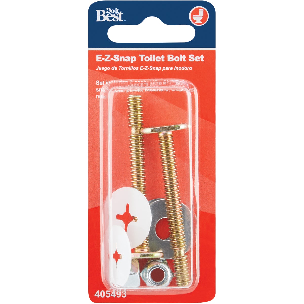 Do it 1/4 In. x 2-1/4 In. Steel Toilet Bolts