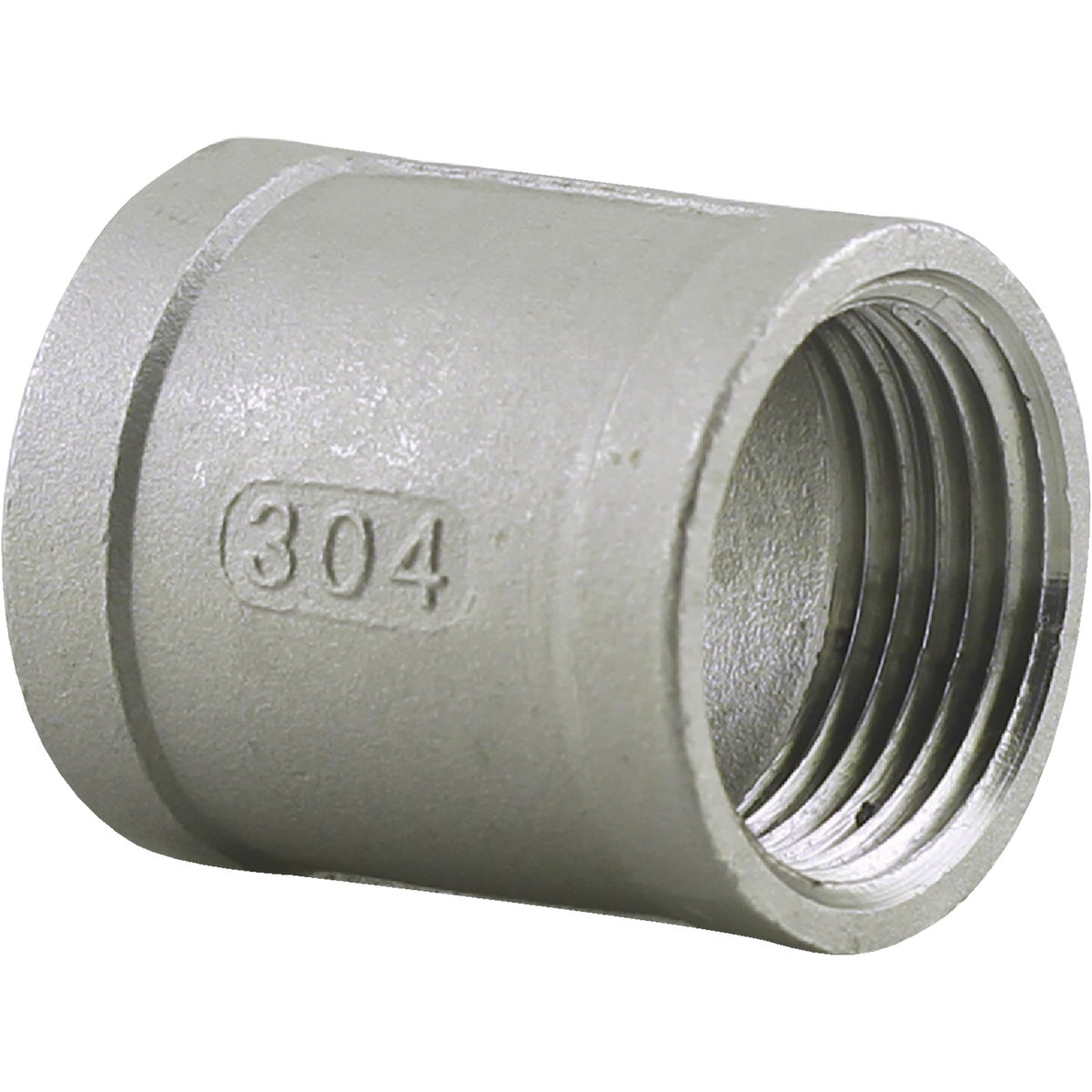 PLUMB-EEZE 3/8 In. FIP Stainless Steel Coupling